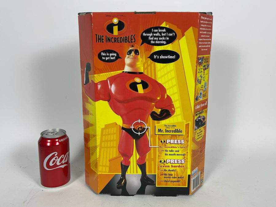 Disney Pixar The Incredibles Action Figure The Incredible Mr. Incredible In Box [Photo 5]