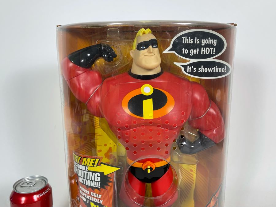 Disney Pixar The Incredibles Action Figure The Incredible Mr. Incredible In Box [Photo 3]