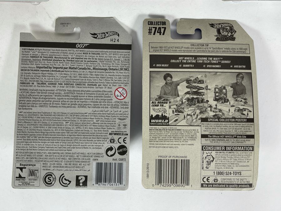 (5) Mattel Hot Wheels Cars On Cards [Photo 7]