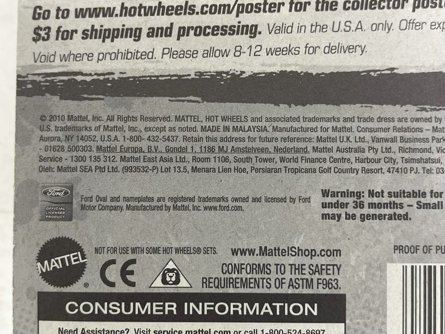 Collection Of Mattel Hot Wheels Cars On Cards [Photo 8]