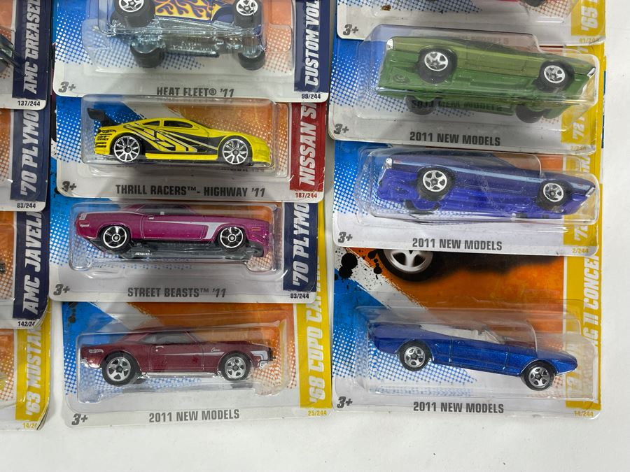 Collection Of Mattel Hot Wheels Cars On Cards [Photo 5]