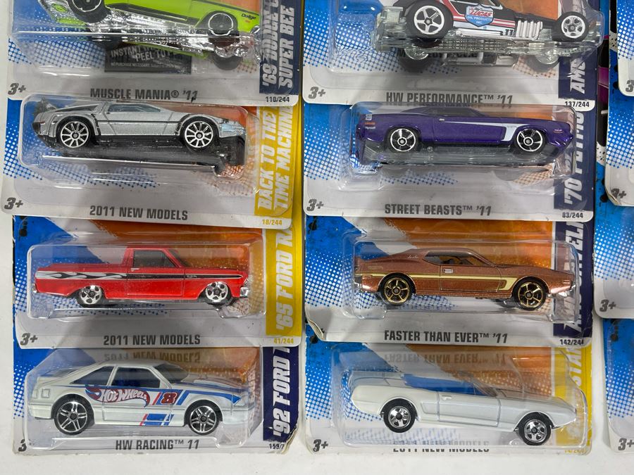Collection Of Mattel Hot Wheels Cars On Cards [Photo 3]