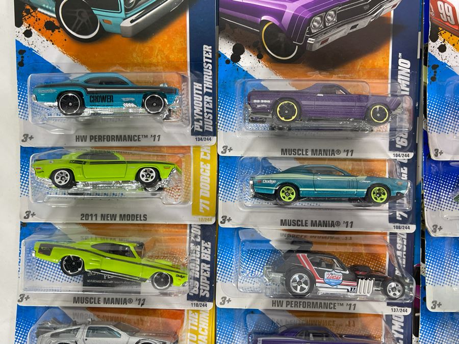 Collection Of Mattel Hot Wheels Cars On Cards [Photo 2]