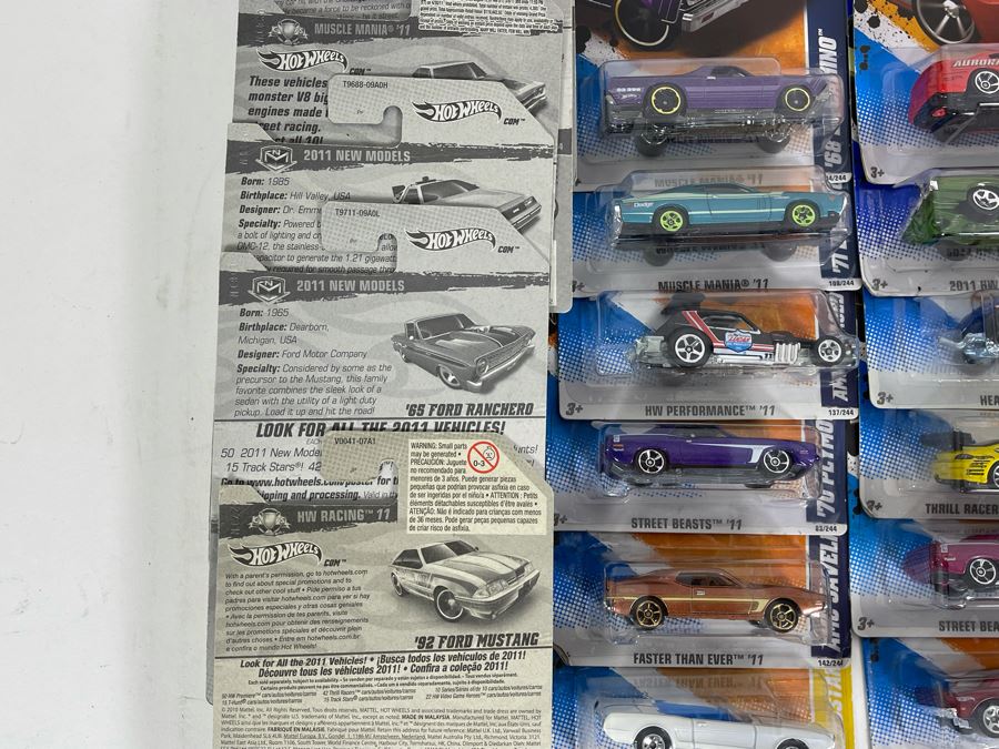 Collection Of Mattel Hot Wheels Cars On Cards [Photo 6]