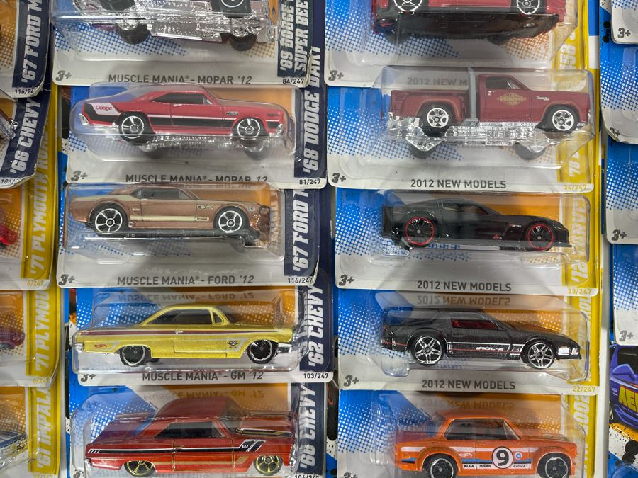 Collection Of Mattel Hot Wheels Cars On Cards [Photo 8]