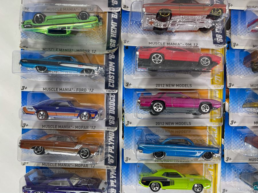 Collection Of Mattel Hot Wheels Cars On Cards [Photo 5]