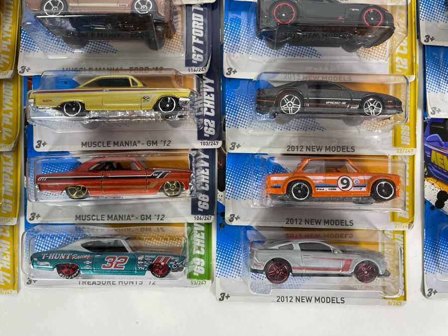 Collection Of Mattel Hot Wheels Cars On Cards [Photo 9]