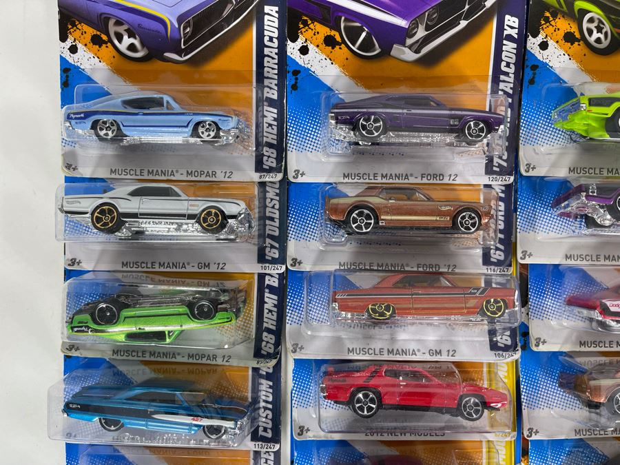 Collection Of Mattel Hot Wheels Cars On Cards [Photo 4]