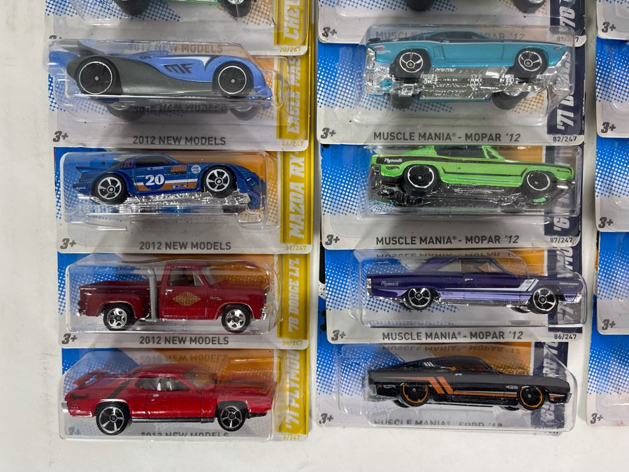 Collection Of Mattel Hot Wheels Cars On Cards [Photo 6]