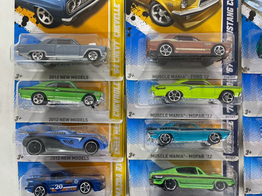 Collection Of Mattel Hot Wheels Cars On Cards [Photo 5]