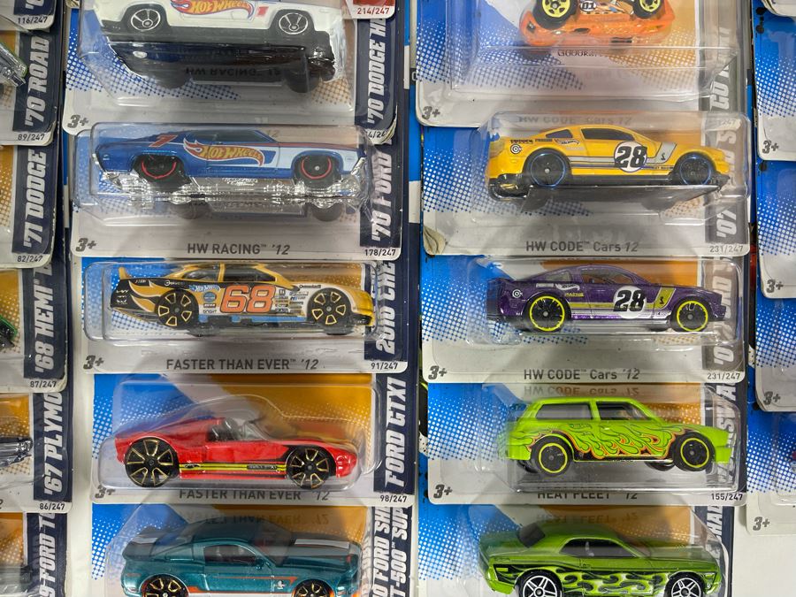 Collection Of Mattel Hot Wheels Cars On Cards [Photo 8]