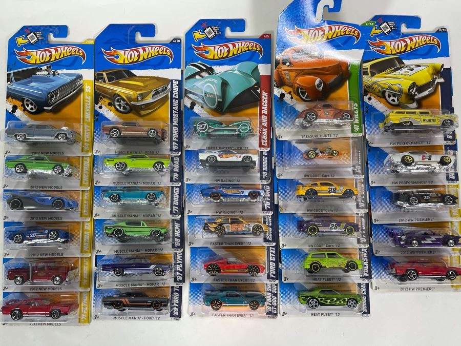 Collection Of Mattel Hot Wheels Cars On Cards [Photo 2]