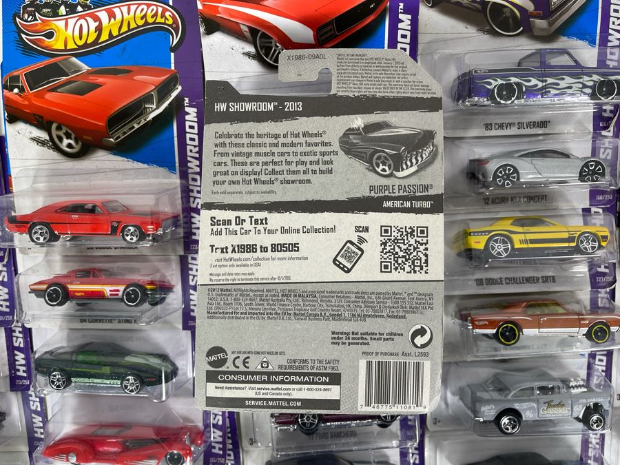 Collection Of 2012 Mattel Hot Wheels Cars On Cards [Photo 10]