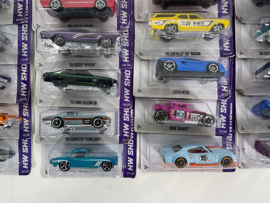 Collection Of Mattel Hot Wheels Cars On Cards [Photo 6]