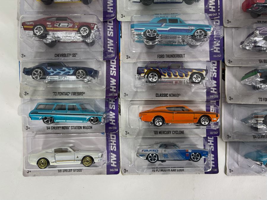 Collection Of Mattel Hot Wheels Cars On Cards [Photo 4]