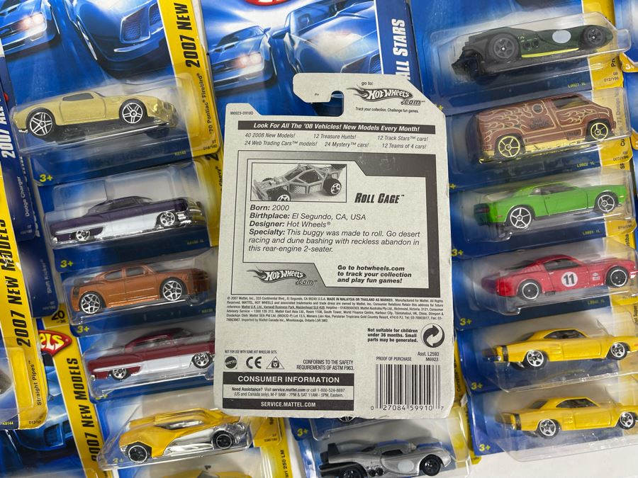 Collection Of Mattel Hot Wheels Cars On Cards [Photo 14]