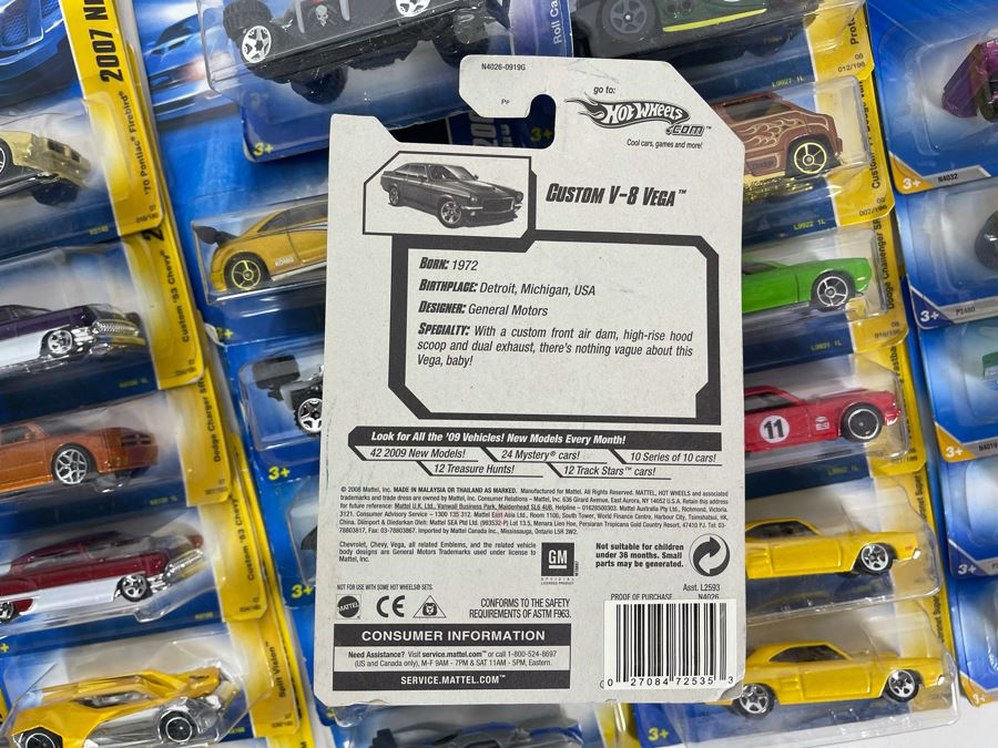Collection Of Mattel Hot Wheels Cars On Cards [Photo 16]