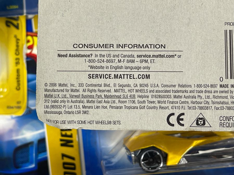 Collection Of Mattel Hot Wheels Cars On Cards [Photo 13]
