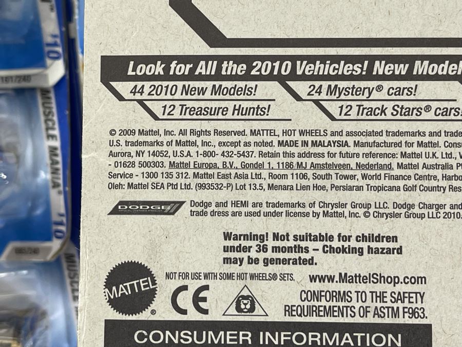 Collection Of Mattel Hot Wheels Cars On Cards [Photo 15]