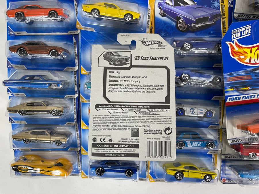 Collection Of Mattel Hot Wheels Cars On Cards [Photo 16]