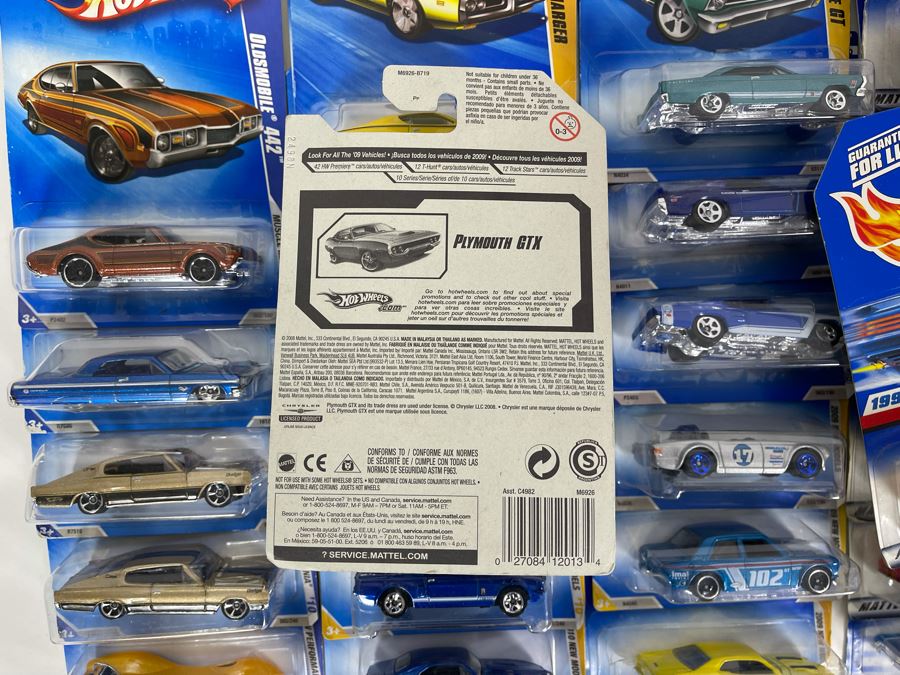 Collection Of Mattel Hot Wheels Cars On Cards [Photo 12]