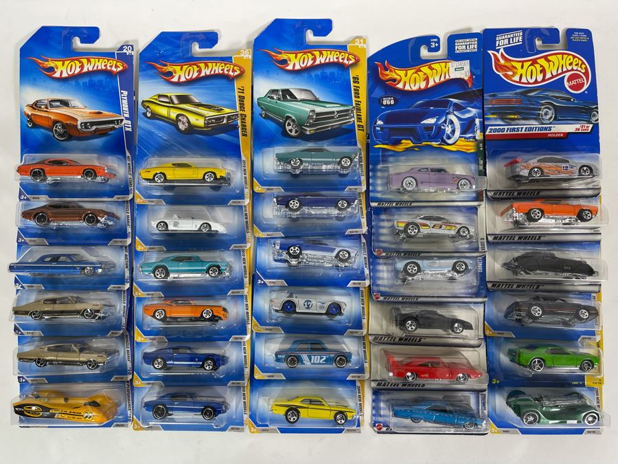Collection Of Mattel Hot Wheels Cars On Cards [Photo 1]