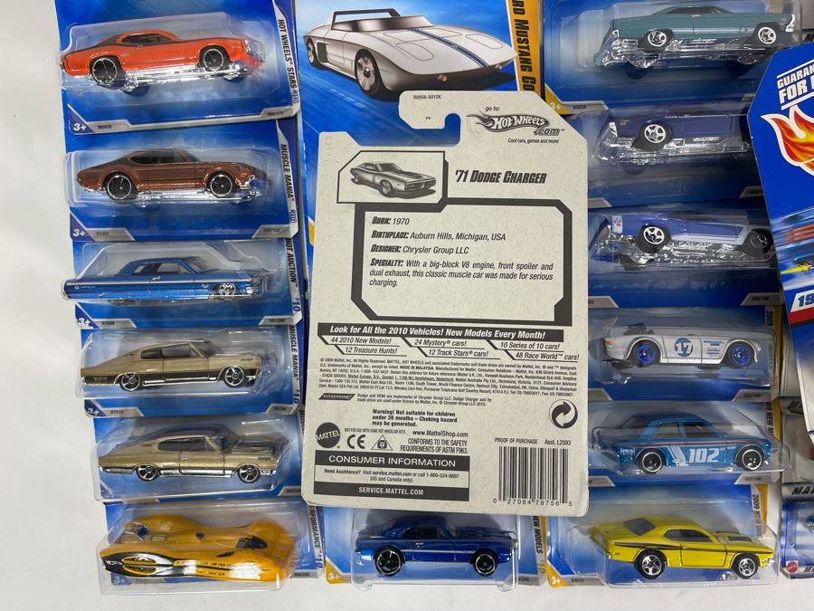 Collection Of Mattel Hot Wheels Cars On Cards [Photo 14]