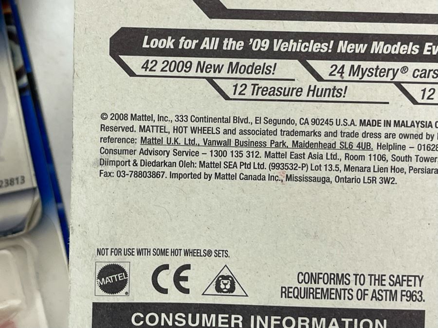Collection Of Mattel Hot Wheels Cars On Cards [Photo 23]