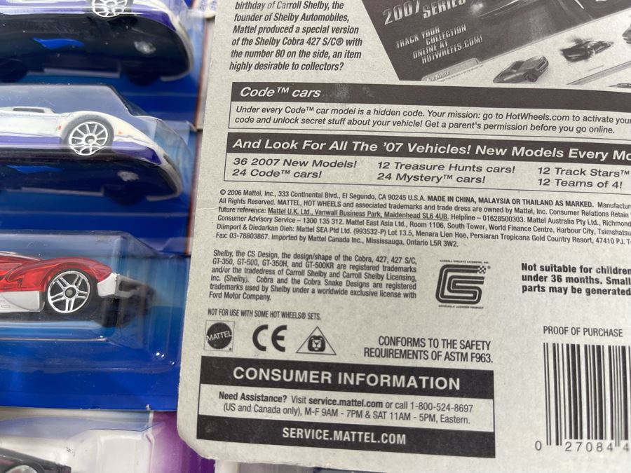 Collection Of Mattel Hot Wheels Cars On Cards [Photo 14]