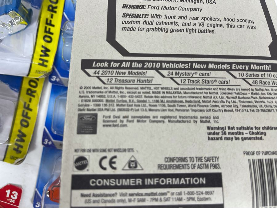 Collection Of Mattel Hot Wheels Cars On Cards [Photo 18]