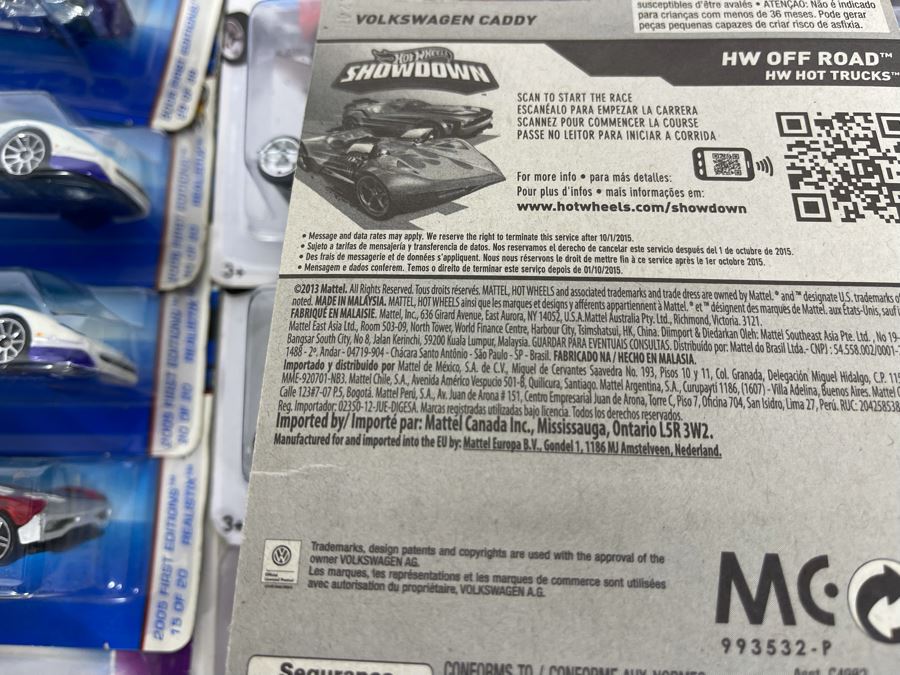 Collection Of Mattel Hot Wheels Cars On Cards [Photo 13]