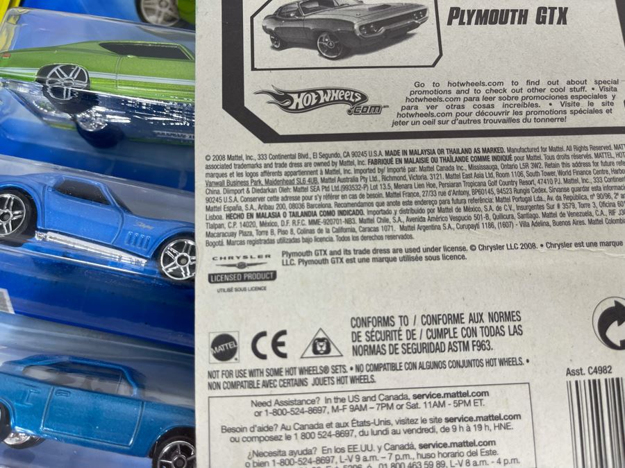 Collection Of Mattel Hot Wheels Cars On Cards [Photo 21]