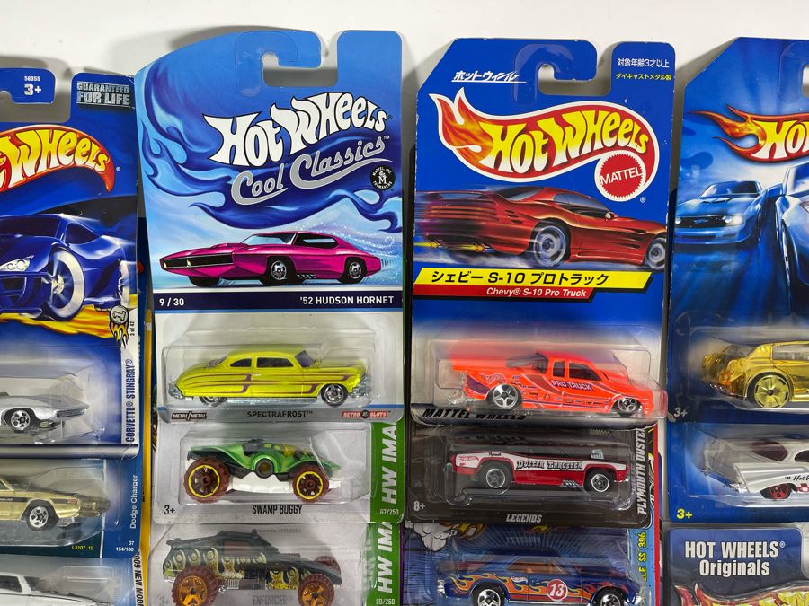 Collection Of Mattel Hot Wheels Cars On Cards [Photo 6]