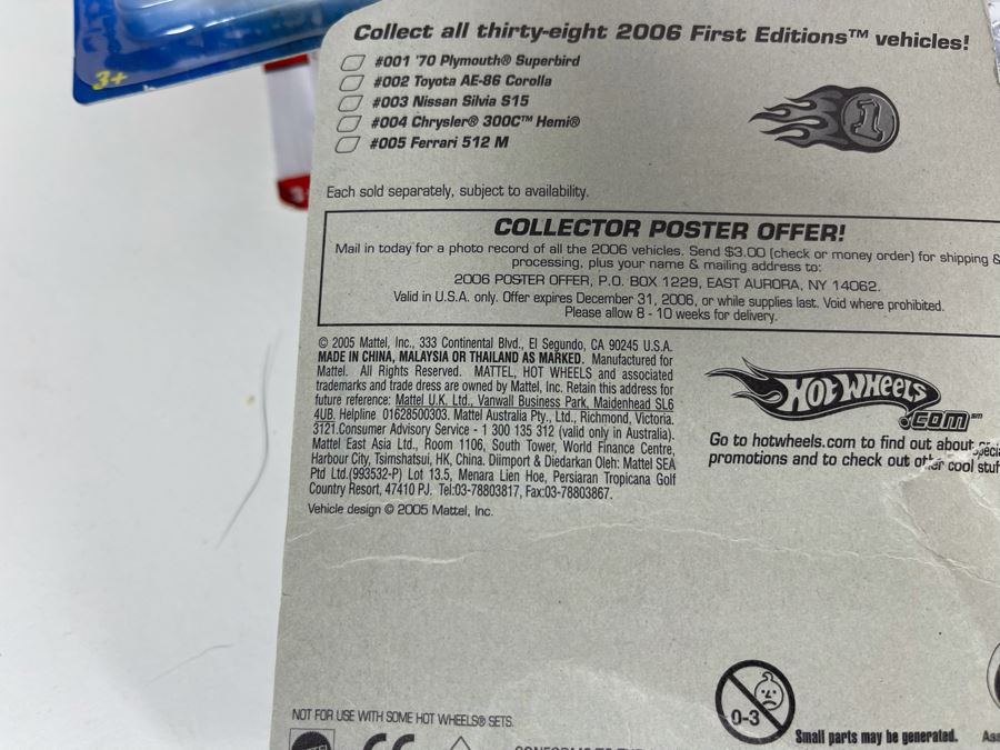 Collection Of Mattel Hot Wheels Cars On Cards [Photo 17]