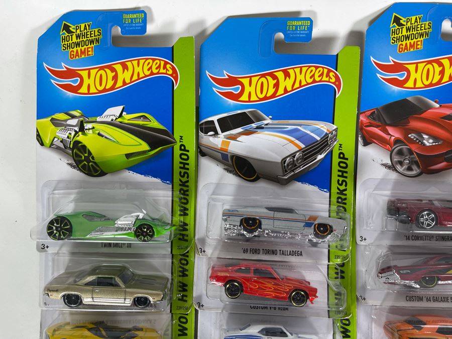 Collection Of Mattel Hot Wheels Cars On Cards [Photo 2]