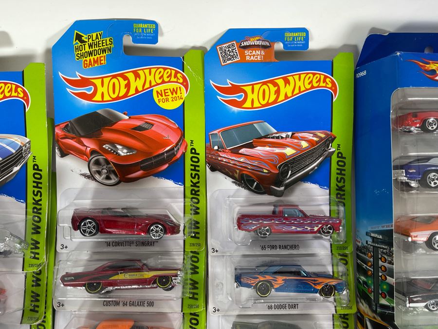 Collection Of Mattel Hot Wheels Cars On Cards [Photo 5]