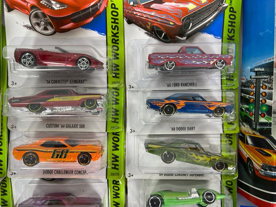 Collection Of Mattel Hot Wheels Cars On Cards [Photo 6]