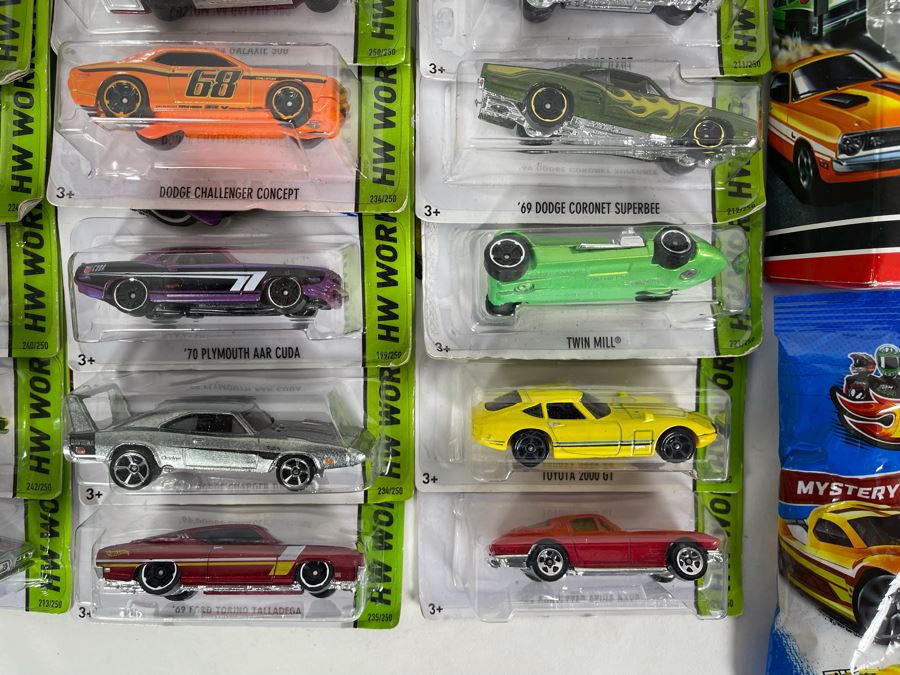 Collection Of Mattel Hot Wheels Cars On Cards [Photo 7]