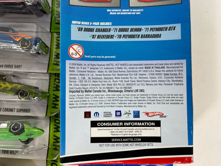 Collection Of Mattel Hot Wheels Cars On Cards [Photo 11]