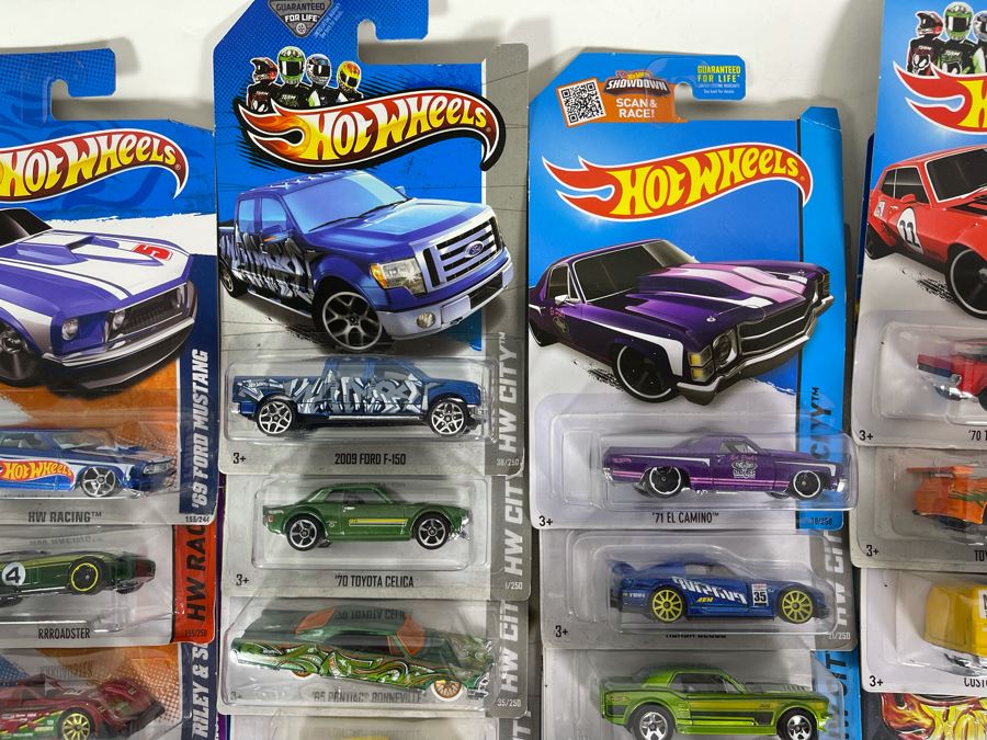 Collection Of Mattel Hot Wheels Cars On Cards [Photo 9]