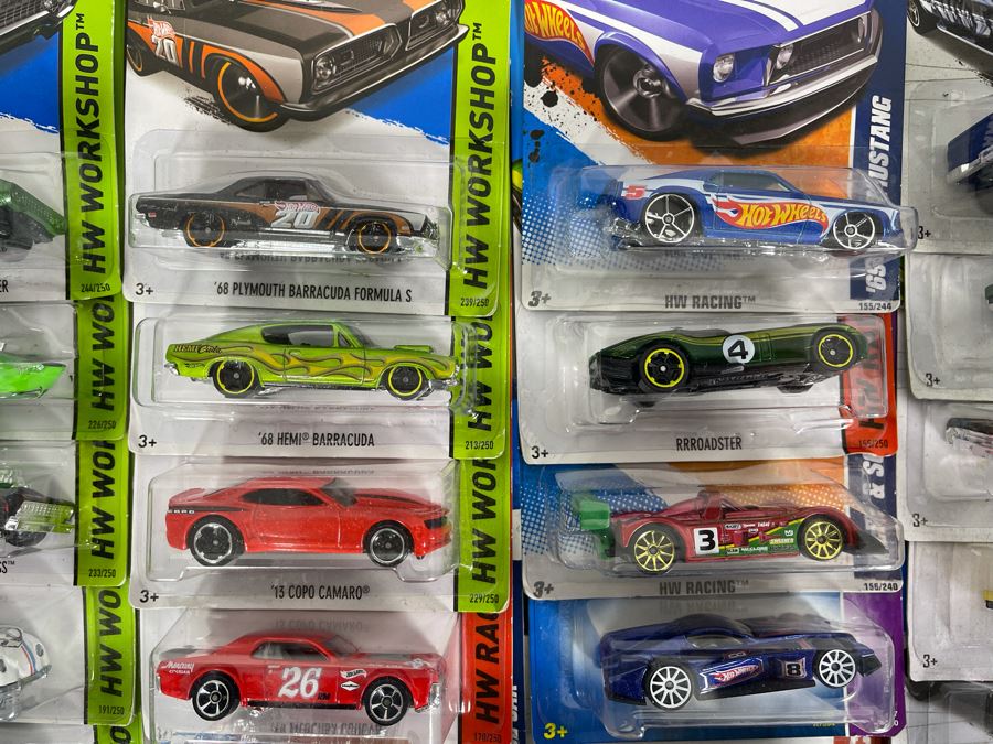 Collection Of Mattel Hot Wheels Cars On Cards [Photo 7]