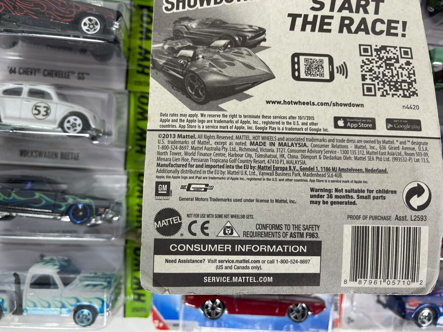 Collection Of Mattel Hot Wheels Cars On Cards [Photo 15]