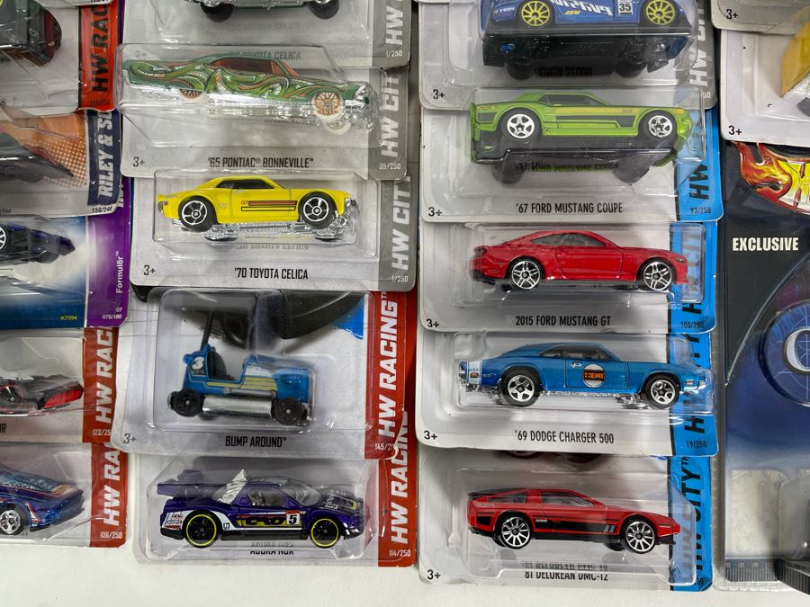 Collection Of Mattel Hot Wheels Cars On Cards [Photo 11]