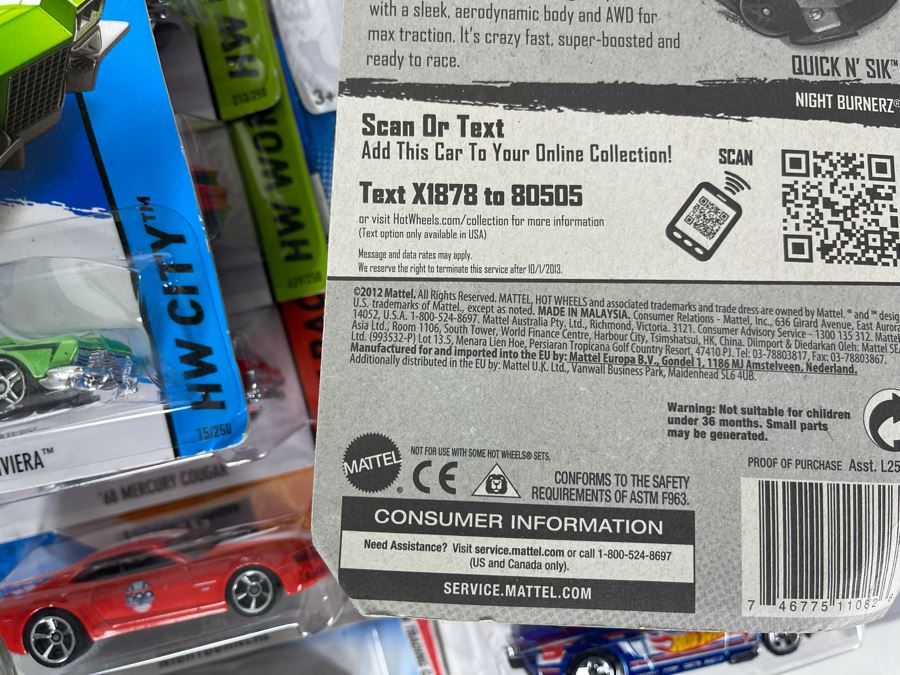Collection Of Mattel Hot Wheels Cars On Cards [Photo 16]