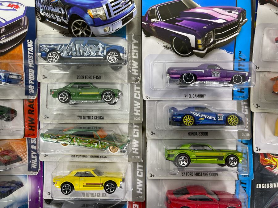 Collection Of Mattel Hot Wheels Cars On Cards [Photo 10]