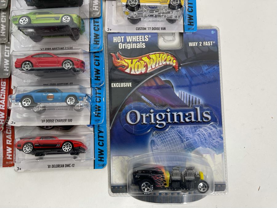 Collection Of Mattel Hot Wheels Cars On Cards [Photo 13]