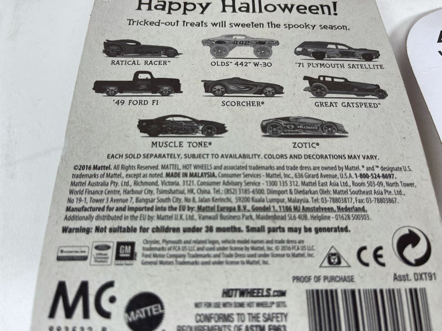 Collection Of Mattel Hot Wheels Cars On Cards [Photo 12]