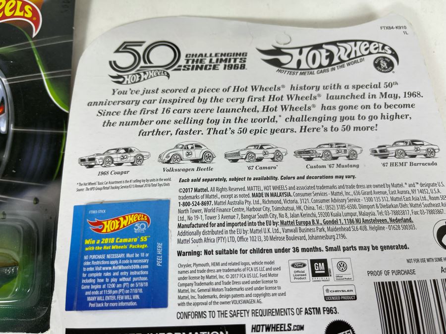 Collection Of Mattel Hot Wheels Cars On Cards [Photo 10]