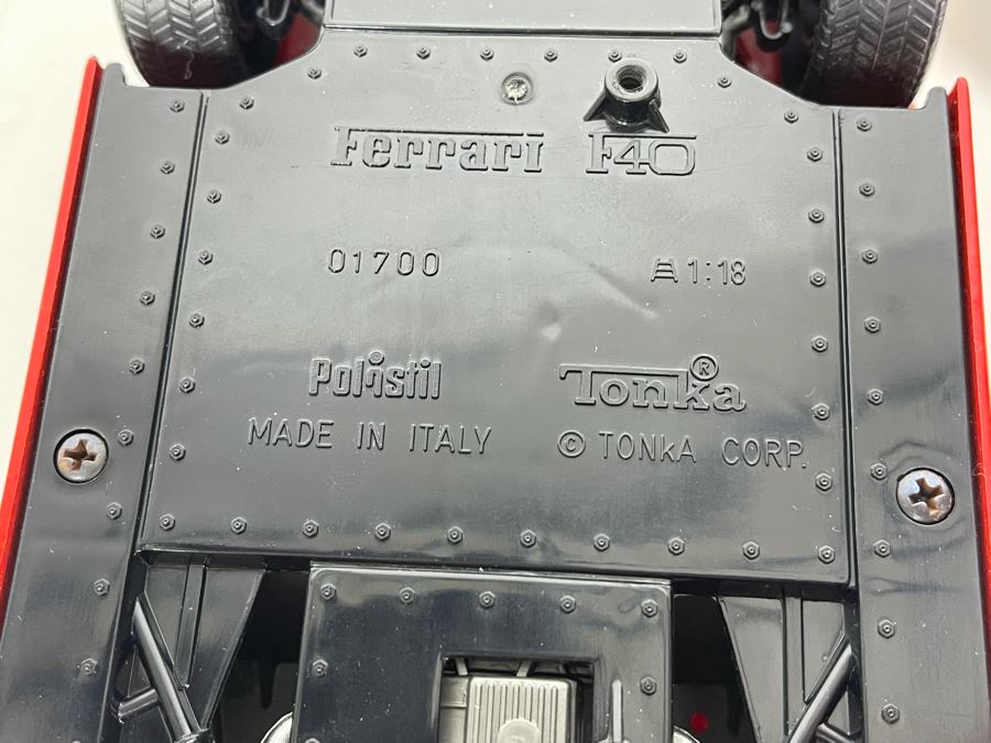 (3) Ferrari Diecast Cars: Durago Ferrari GTO 1984, Ferrari F40 Polistil Tonka, Revell Ferrari Pininfarina Mythos [Photo 11]