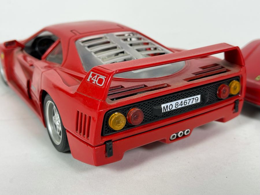 (3) Ferrari Diecast Cars: Durago Ferrari GTO 1984, Ferrari F40 Polistil Tonka, Revell Ferrari Pininfarina Mythos [Photo 9]